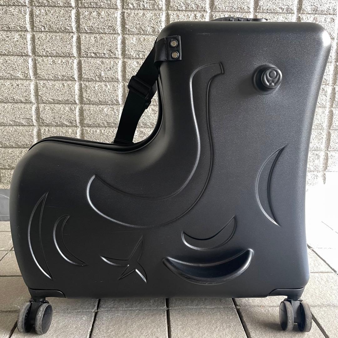 キッズトラベル　キャリーケース　Mサイズ　ブラック