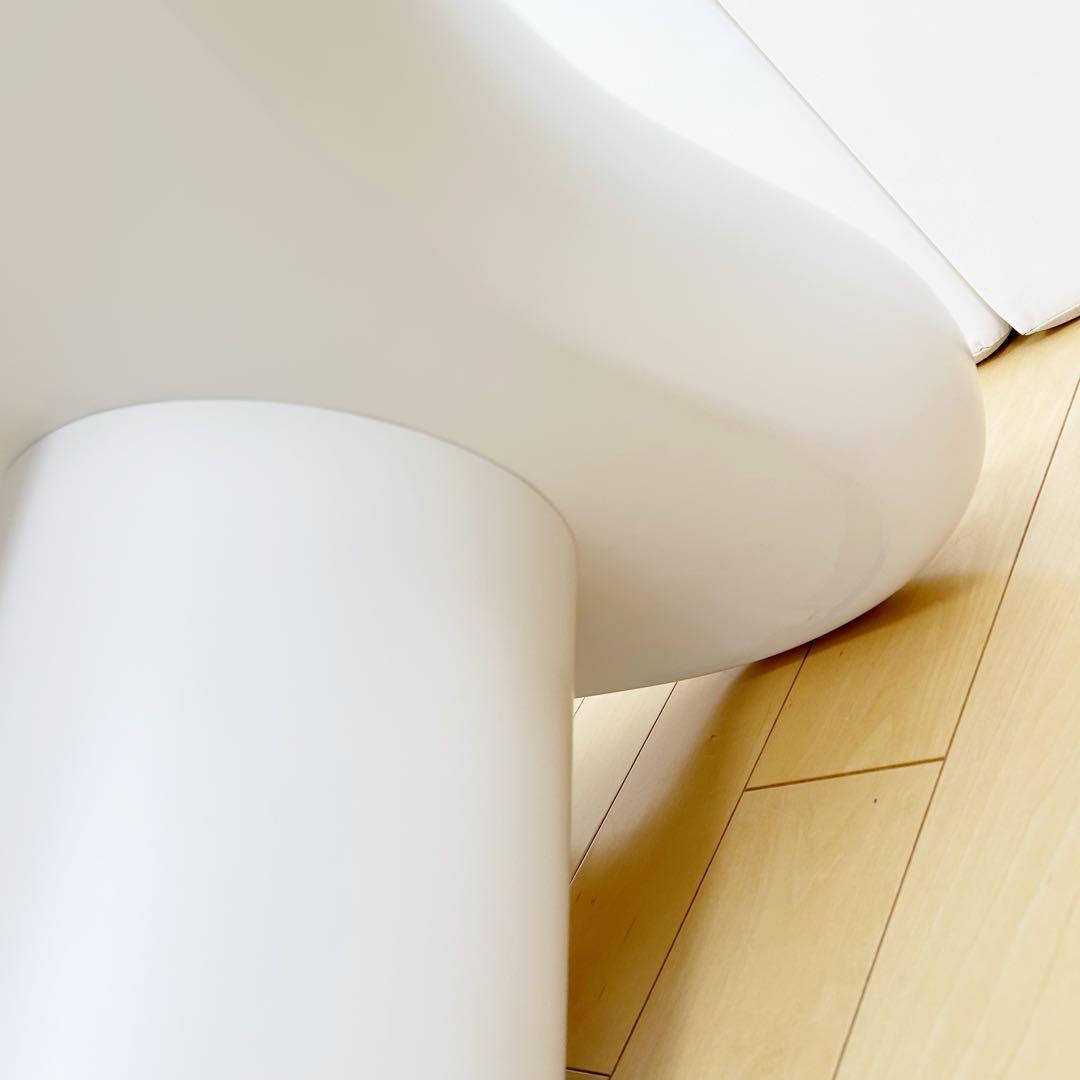 クラウドコーヒーテーブル　ローテーブル　オフホワイト　W100 北欧　雲型