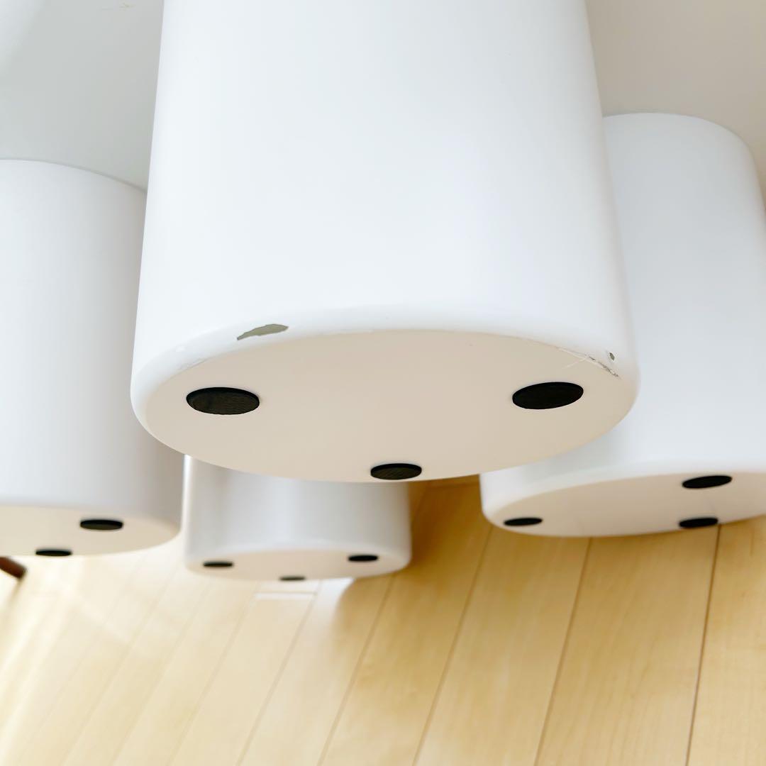 クラウドコーヒーテーブル　ローテーブル　オフホワイト　W100 北欧　雲型