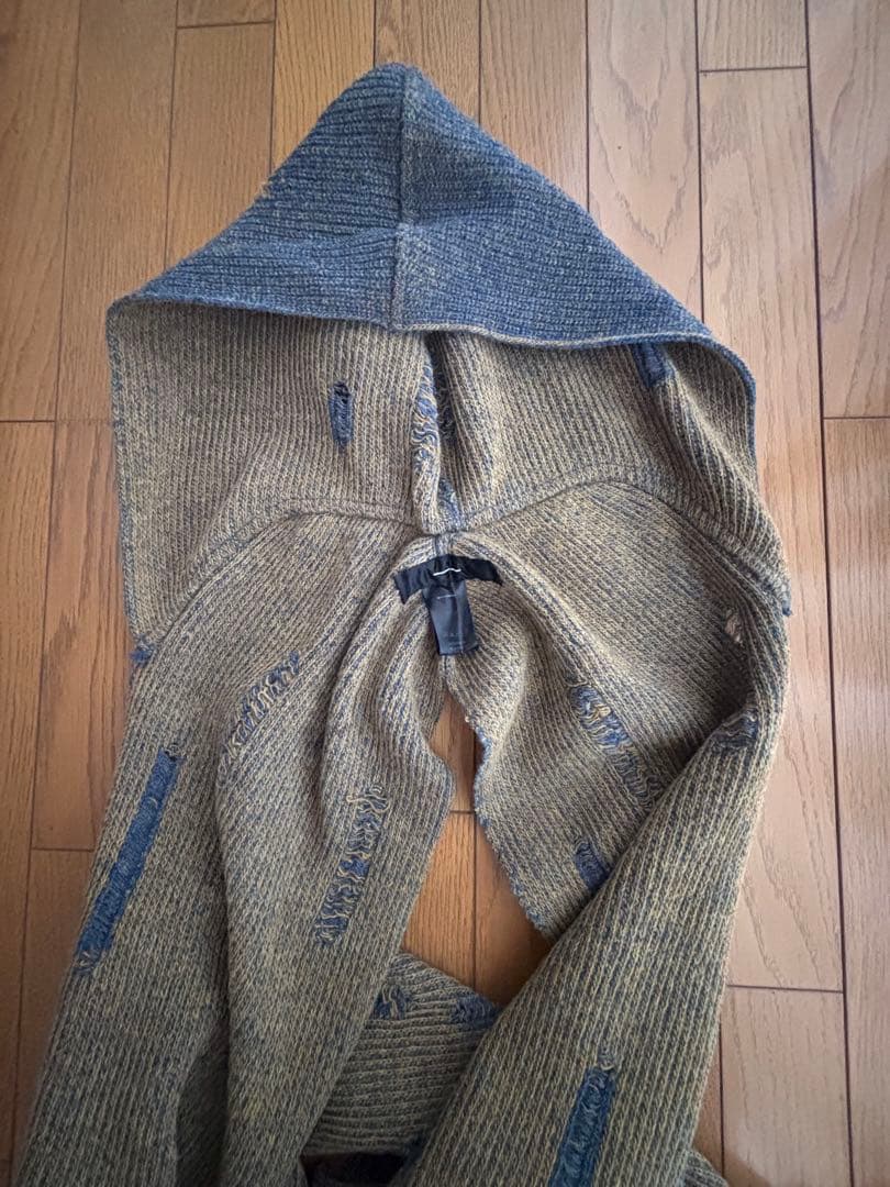 MINUS ( − ) マイナス // フード付きロングマフラー