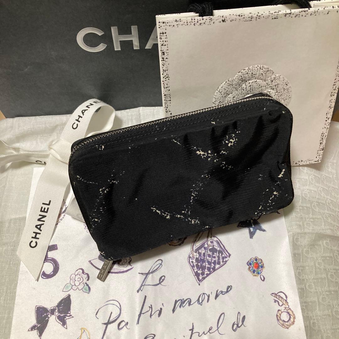 美品☆CHANEL☆旧トラベルライン☆ポーチ☆アクセサリーポーチ☆