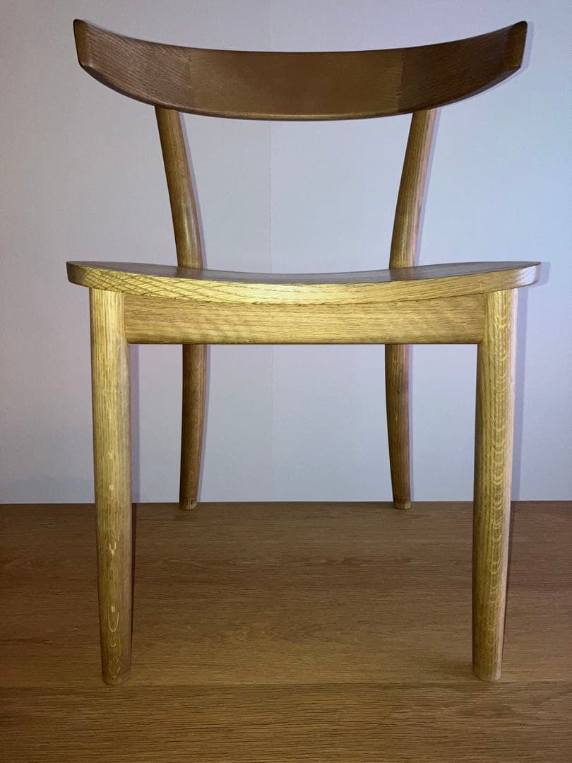 無印良品 REAL FURNITURE オーク無垢材チェア A