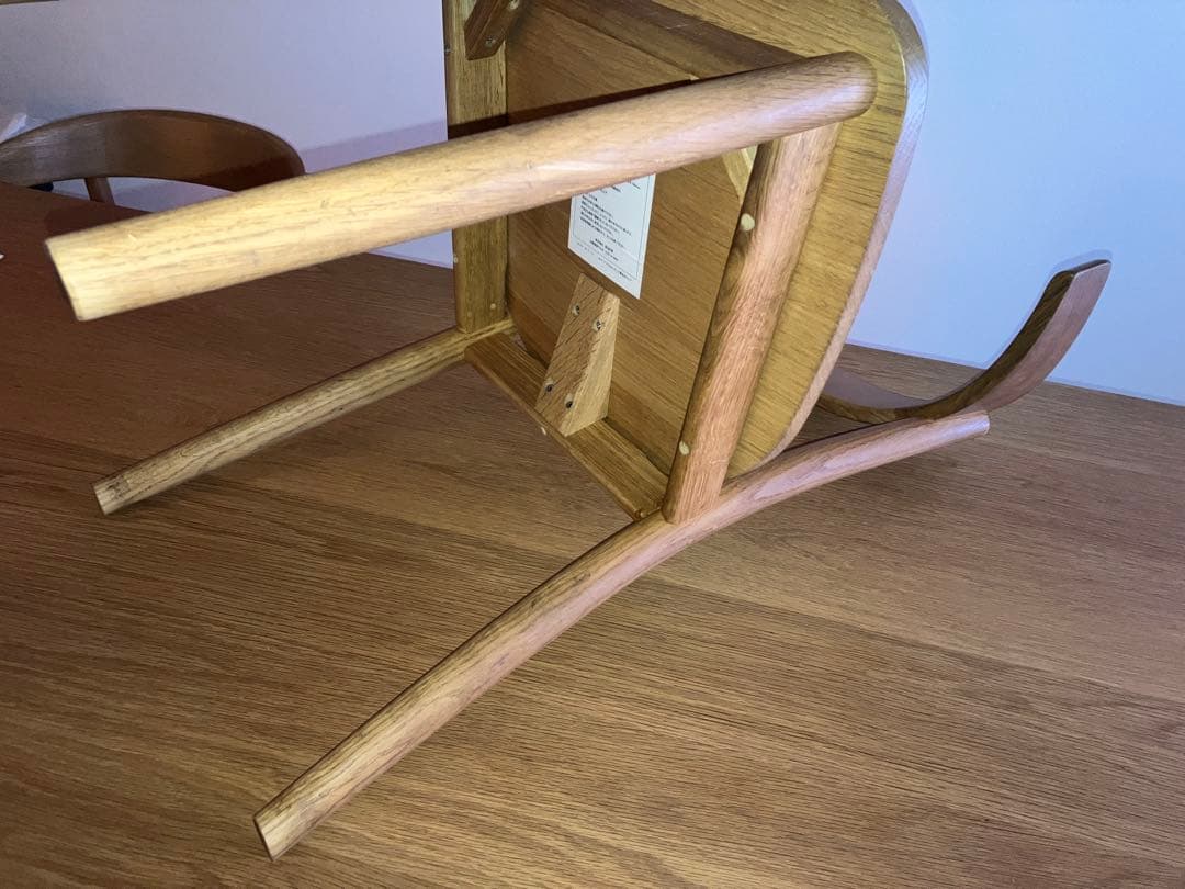 無印良品 REAL FURNITURE オーク無垢材チェア A