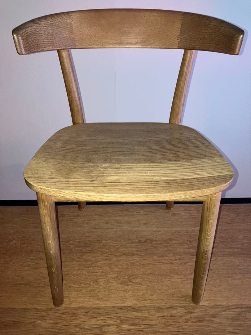 無印良品 REAL FURNITURE オーク無垢材チェア A