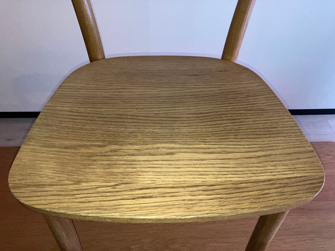 無印良品 REAL FURNITURE オーク無垢材チェア A