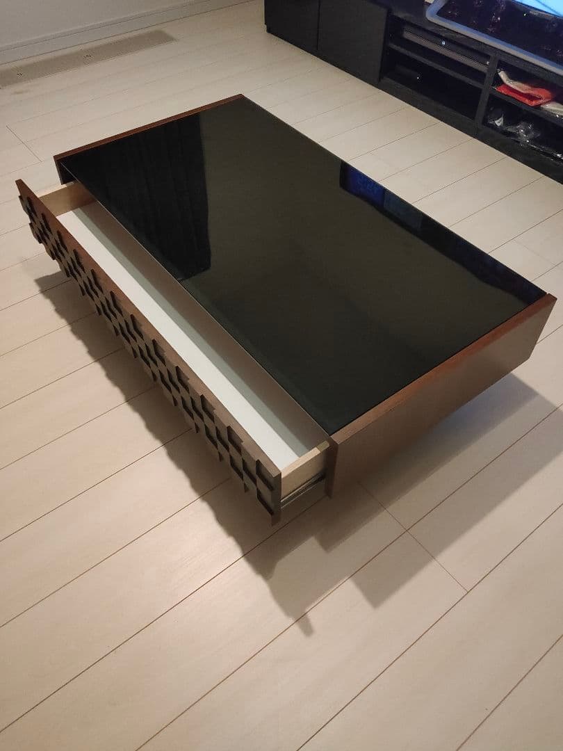 ウッドデザインセンターテーブル引き取り限定