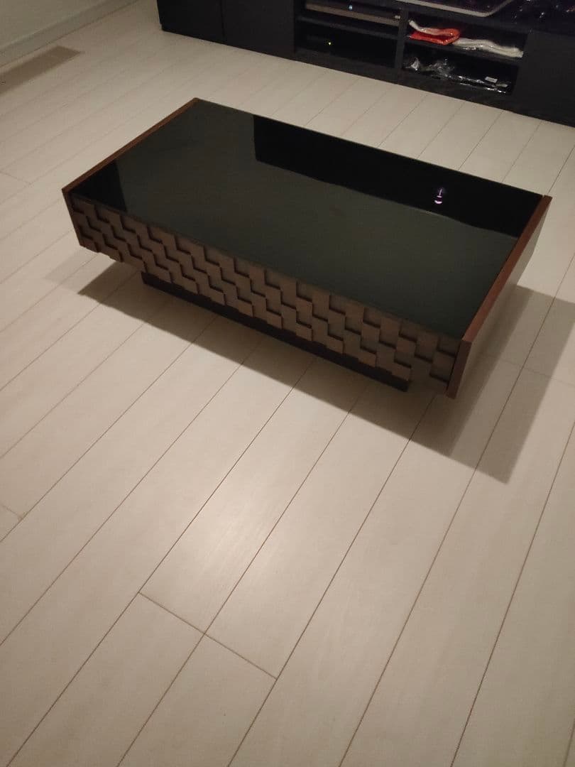 ウッドデザインセンターテーブル引き取り限定