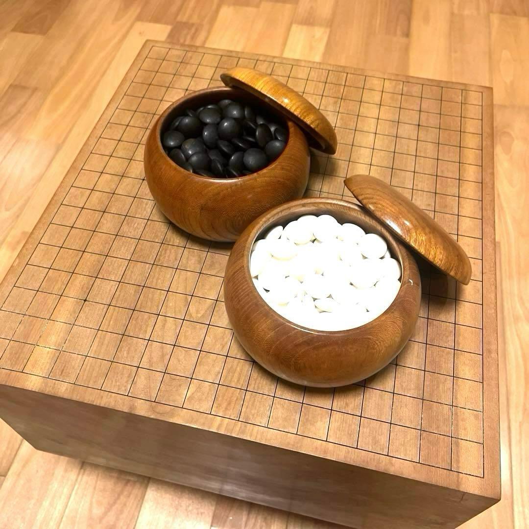 囲碁　丸正謹製　碁盤 5寸4分