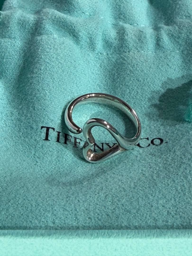Tiffany&Co. ティファニー　オープンハート　リング　シルバー　指輪