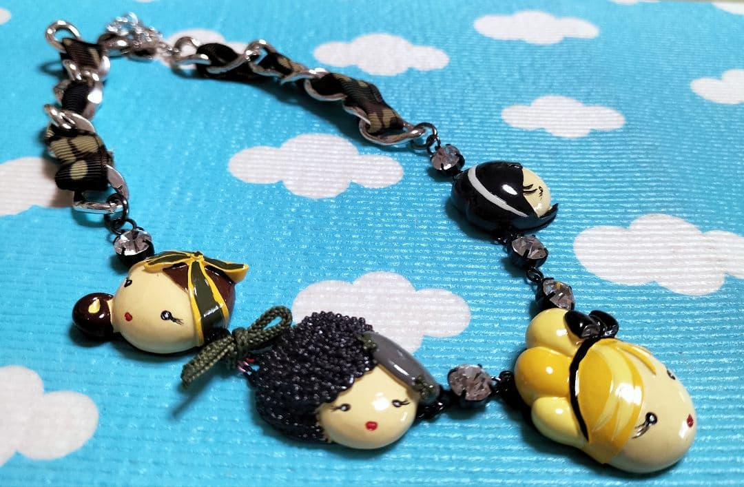 個性的！✨HARAJUKU LOVERS✨立体顔チャーム♡キャラクターペンダント