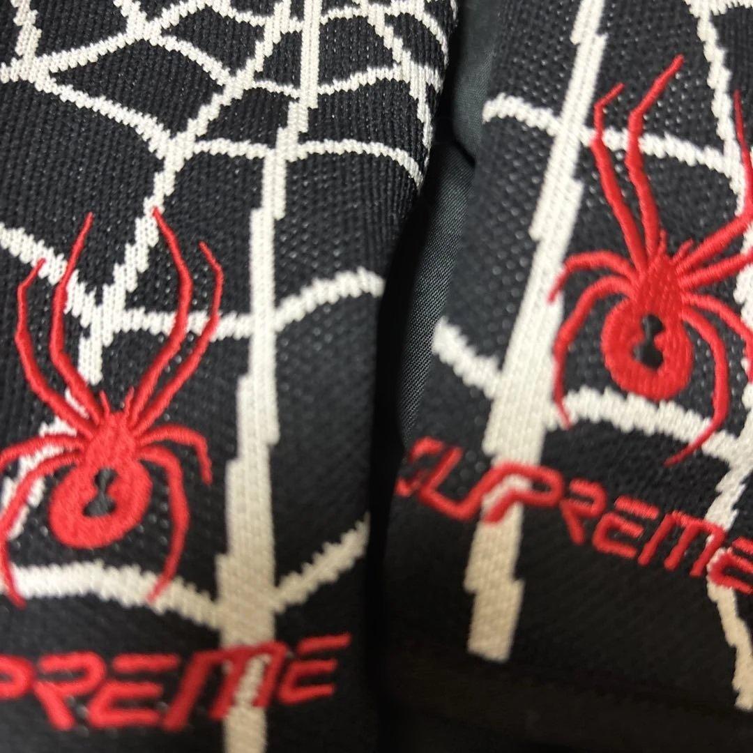 SUPREME SPYDER手袋 ブラック