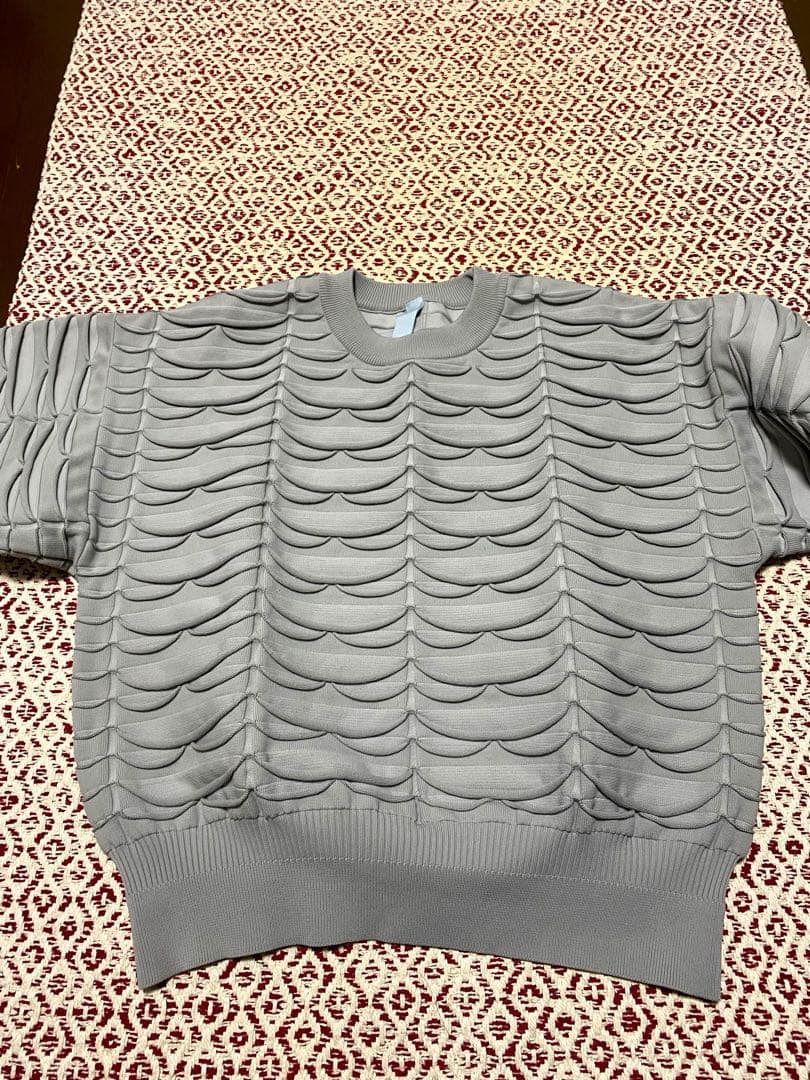 CFCL FACADE TOP ニット カラー:ライトグレー