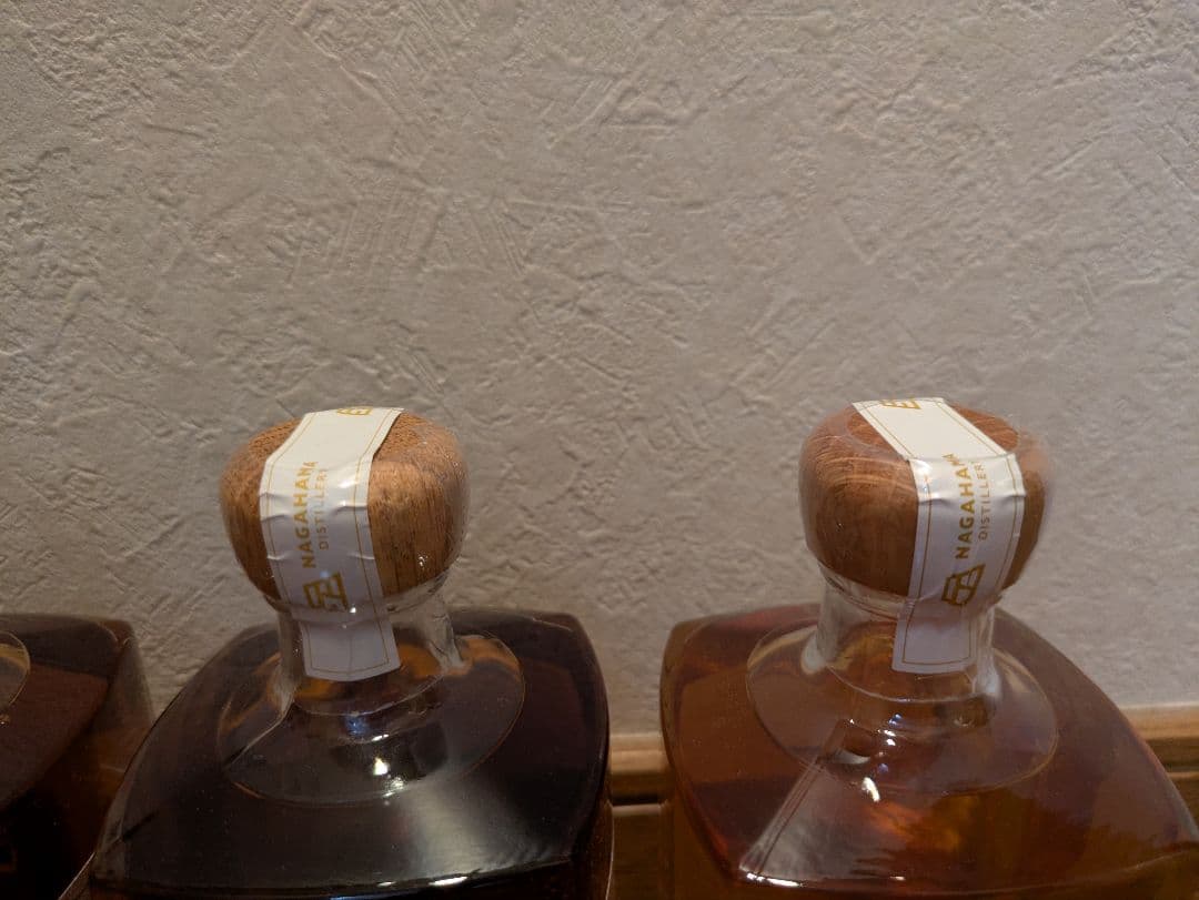 長濱シングルモルトウイスキー1st〜3rdとアマハガンモンペラ新品未開封品4本組