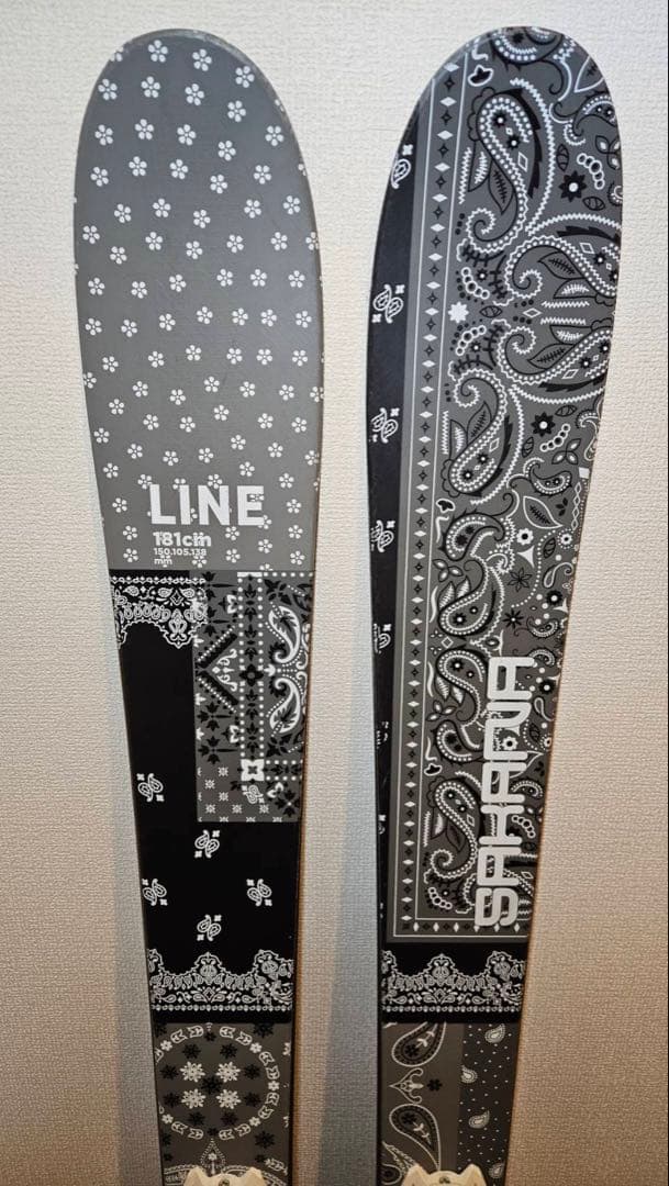 スキー LINE SAKANA 181cm 2025 MARKER GRIFFON 13