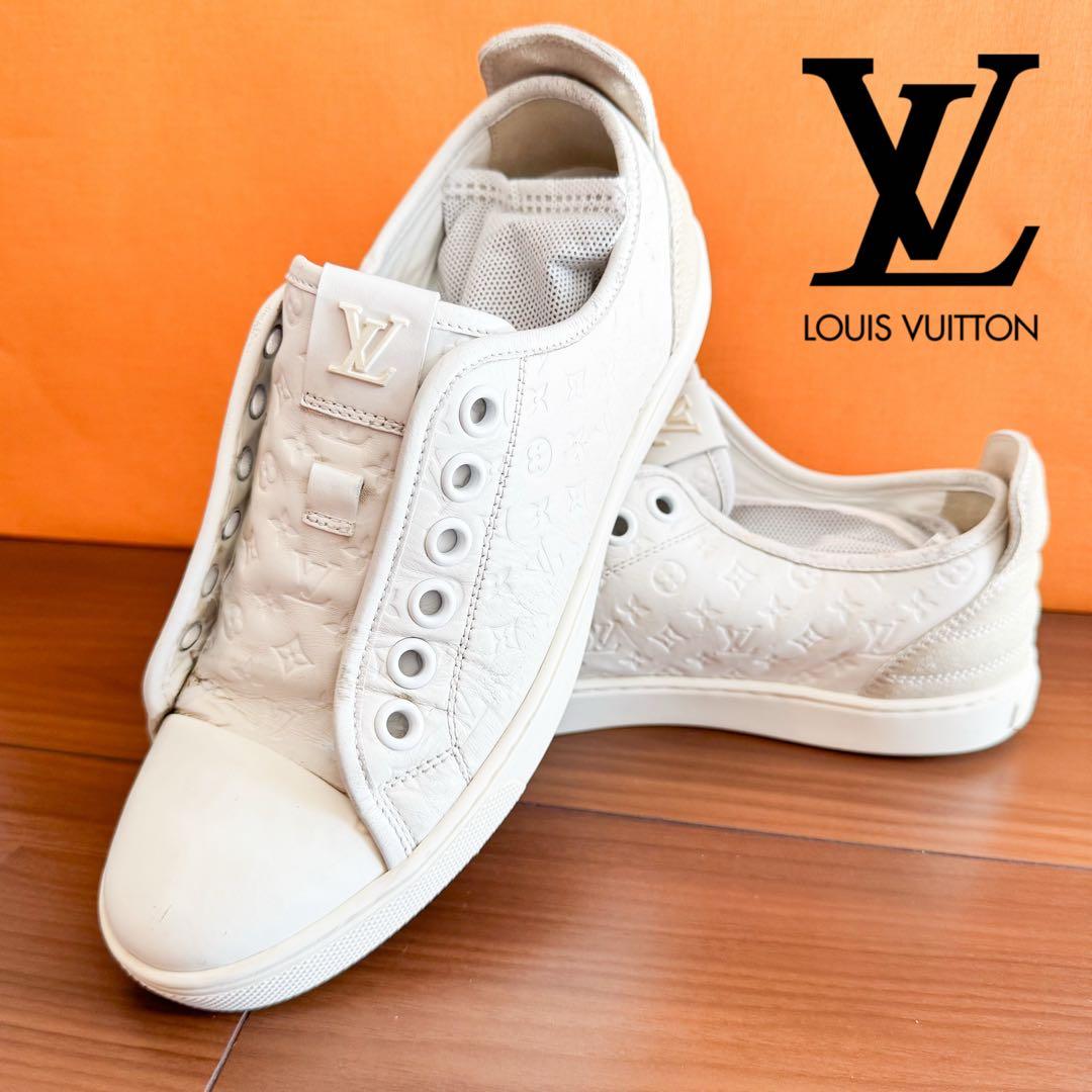 ルイ・ヴィトン＊白スニーカー＊23〜24cm＊レディース