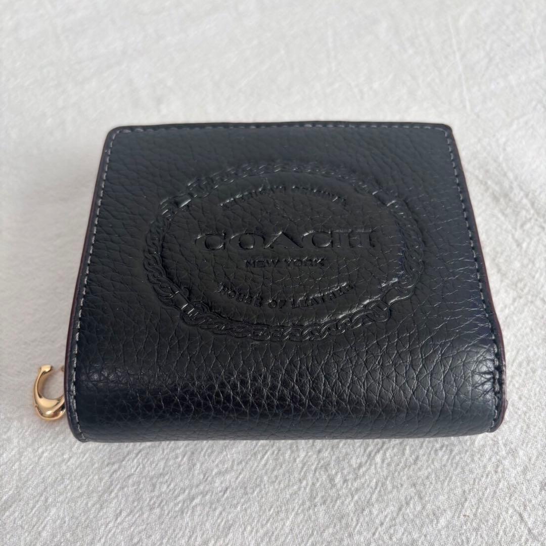 コーチ 財布 レディース 二つ折り財布 アウトレット レザー