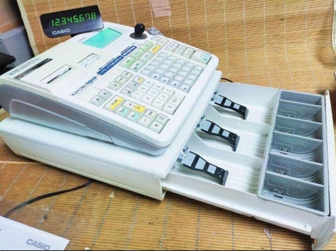 カシオレジスター　TE-2600　フル設定無料特殊25部門　600844