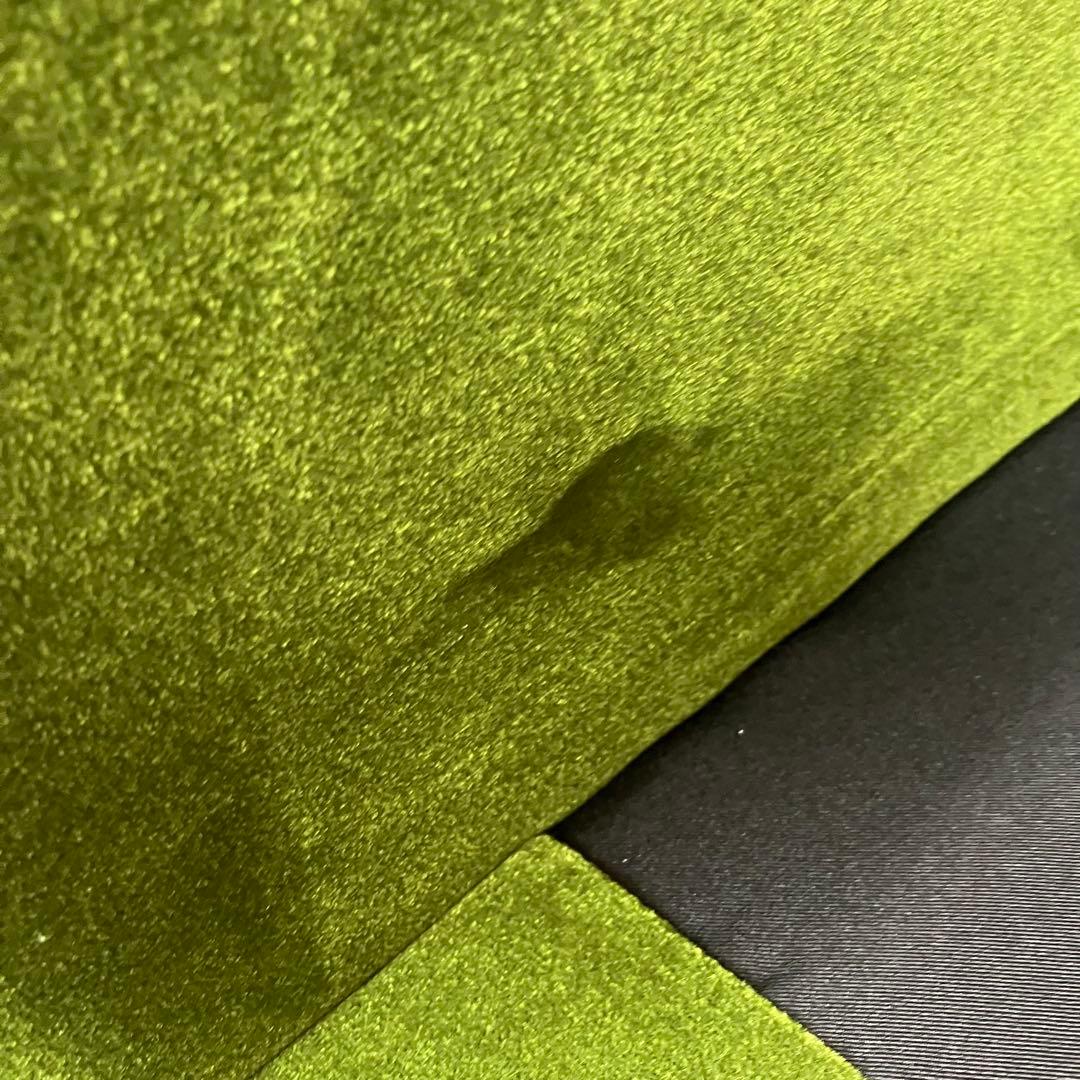 カリモク60　ロビーチェア　モケットグリーン 1人掛けソファ