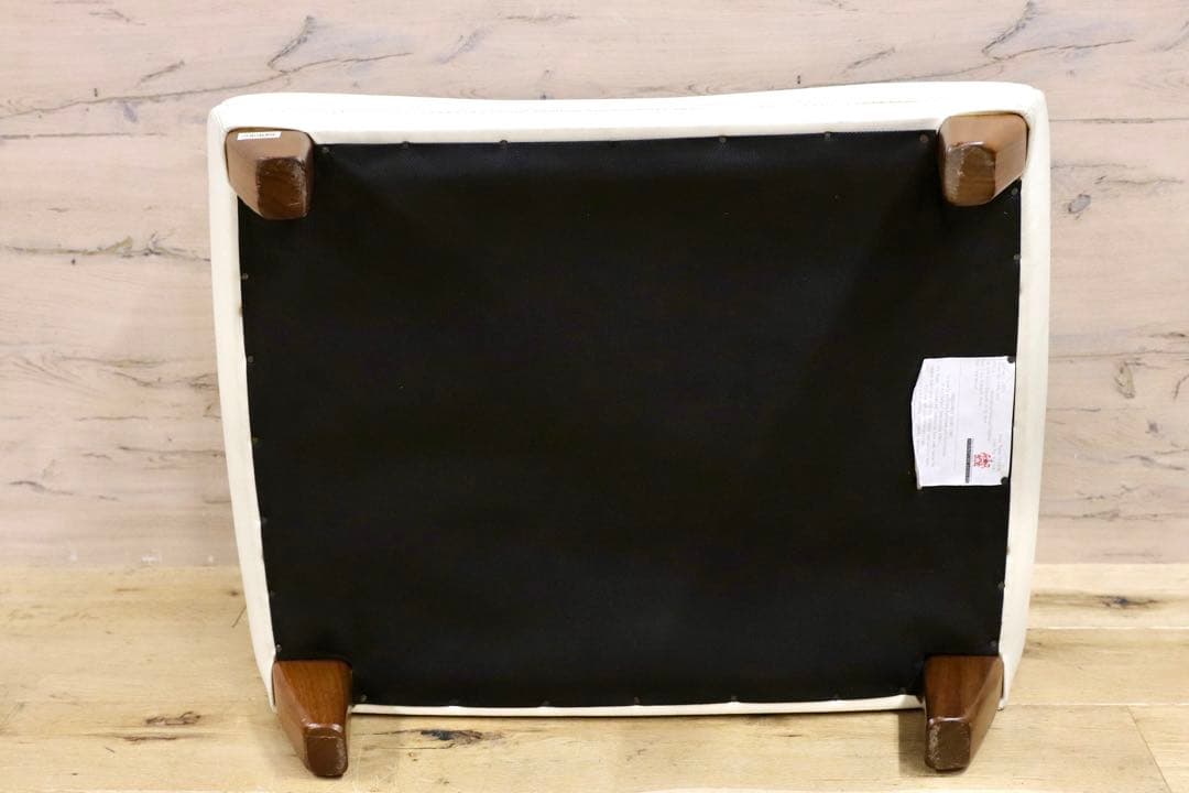 GMGF139○IDC大塚家具 LINLEY リンレイ オットマン フットスツー