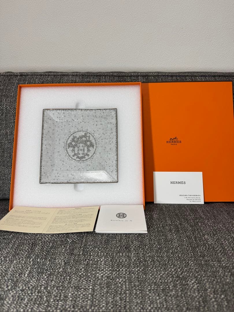 【箱あり・美品】エルメス プチカレ No3 モザイク24 飾り皿