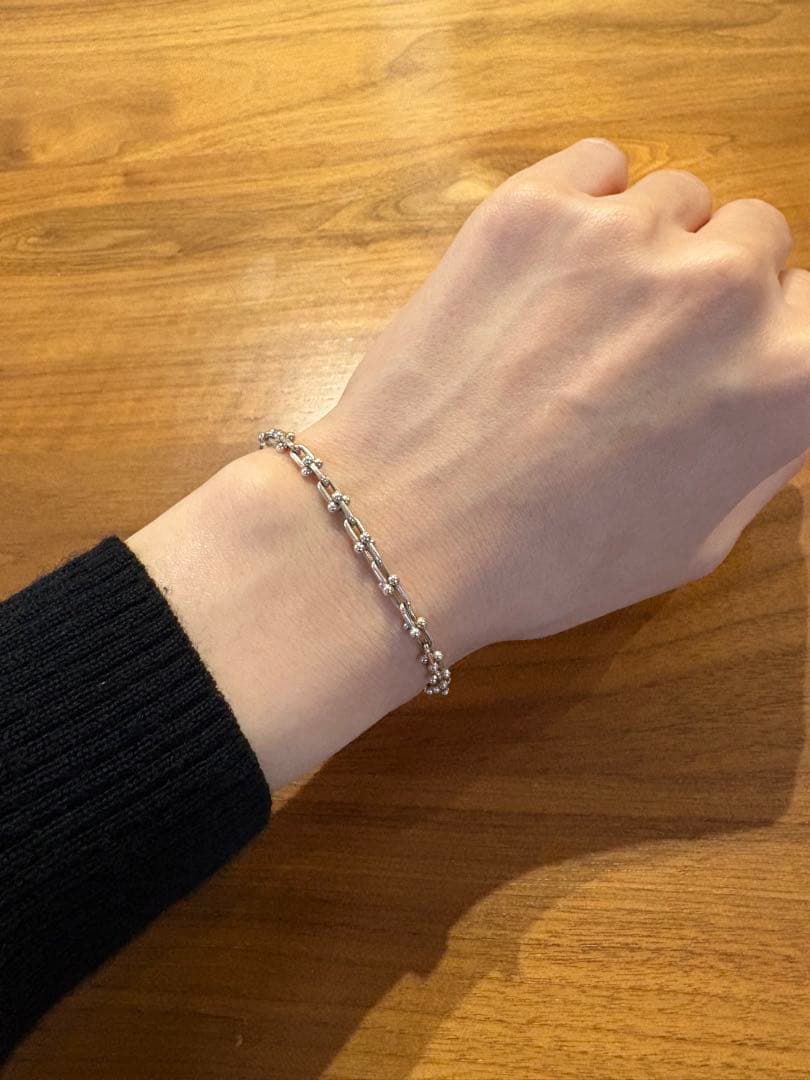 ティファニー ハードウェア マイクロリンクブレスレット