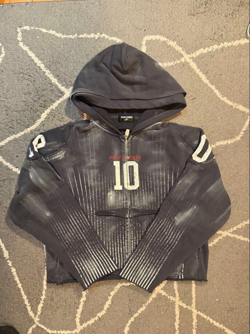 PEOPLESENSE ダークブルー パーカー