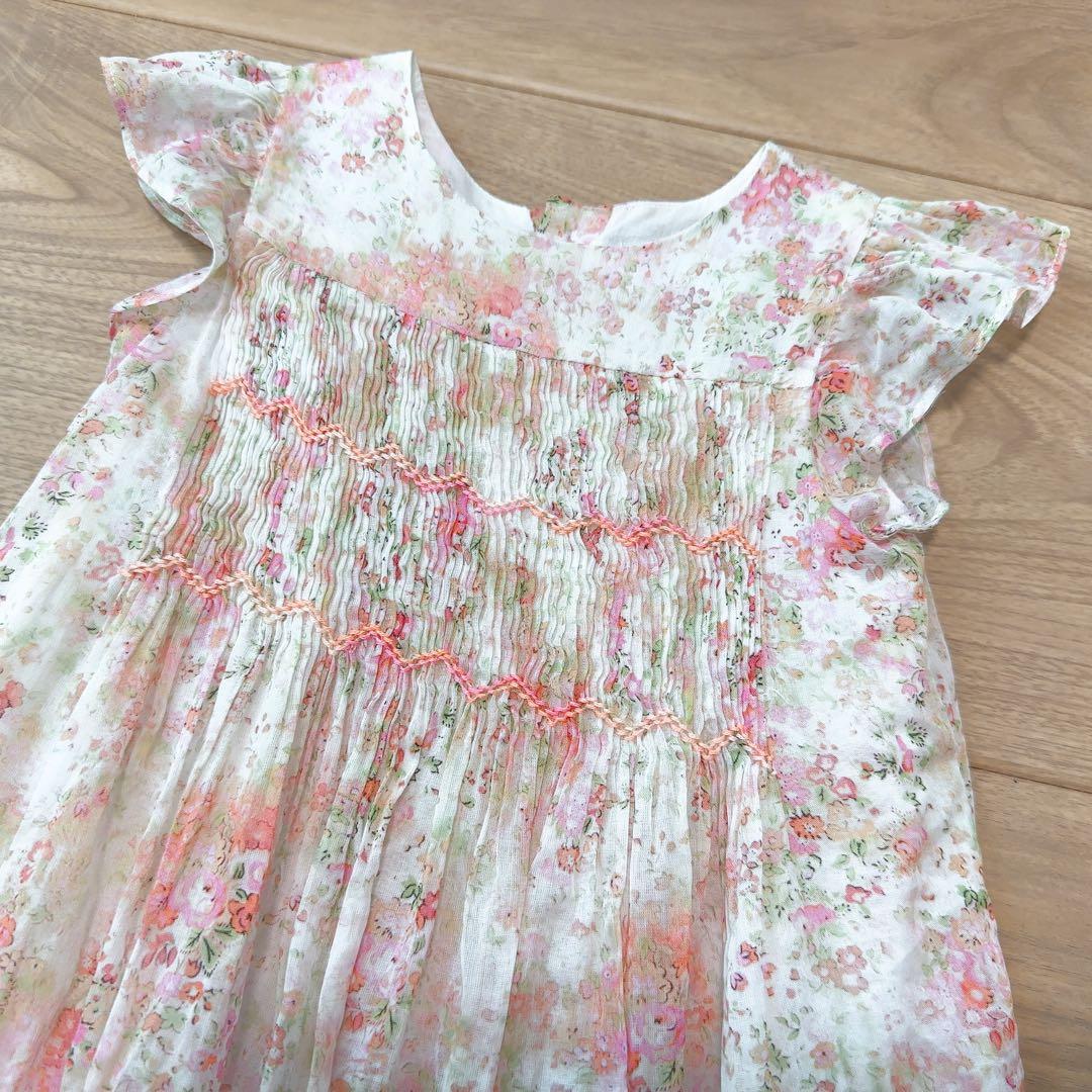 ボンポワン 2020SS リバティ Umbria アンブリア ワンピース 2a