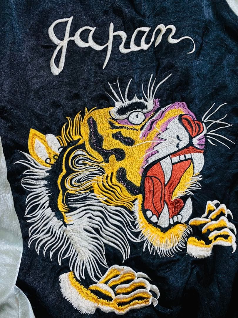 NEO-SIXX 虎 日本限定 スカジャン サテン unisex vintage