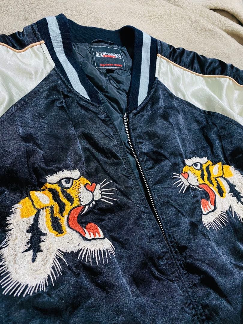 NEO-SIXX 虎 日本限定 スカジャン サテン unisex vintage