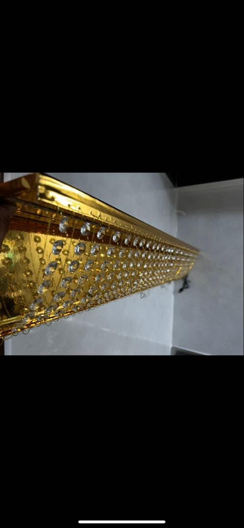 ナイアガラシャンデリア　チェーンLED付き　デコトラ