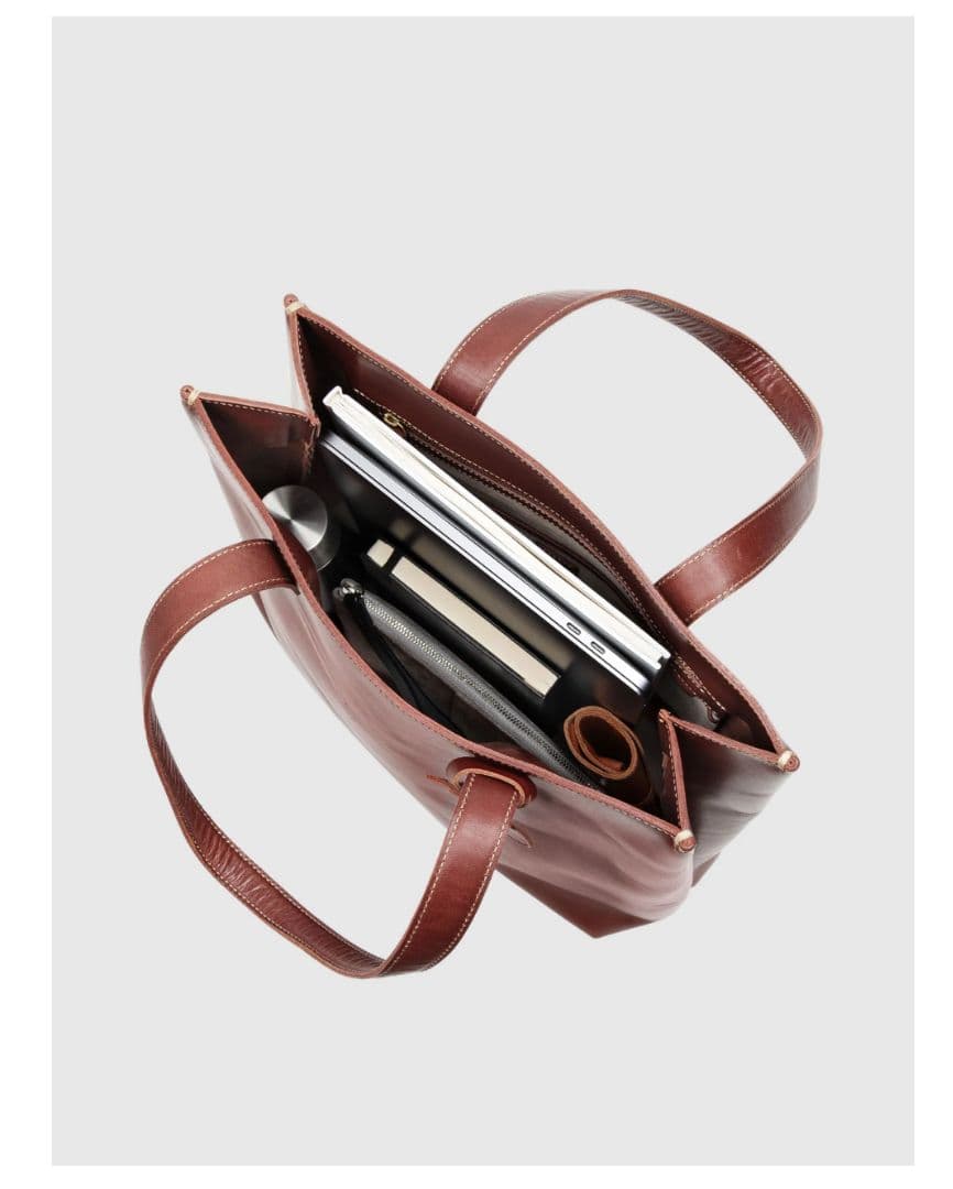 土屋鞄 ディアリオトールトート ブラウン