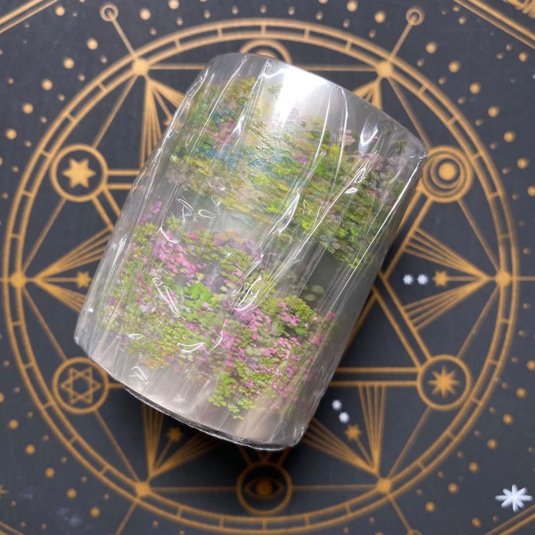 【9505】海外　マステ　5m巻　PETマスキングテープ　花びら　落ち葉　装飾系