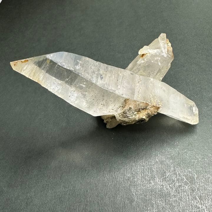 【☆爆レア】ネパール,ガネーシュヒマール産ヒマラヤ両剣水晶『オールドガネーシュ』