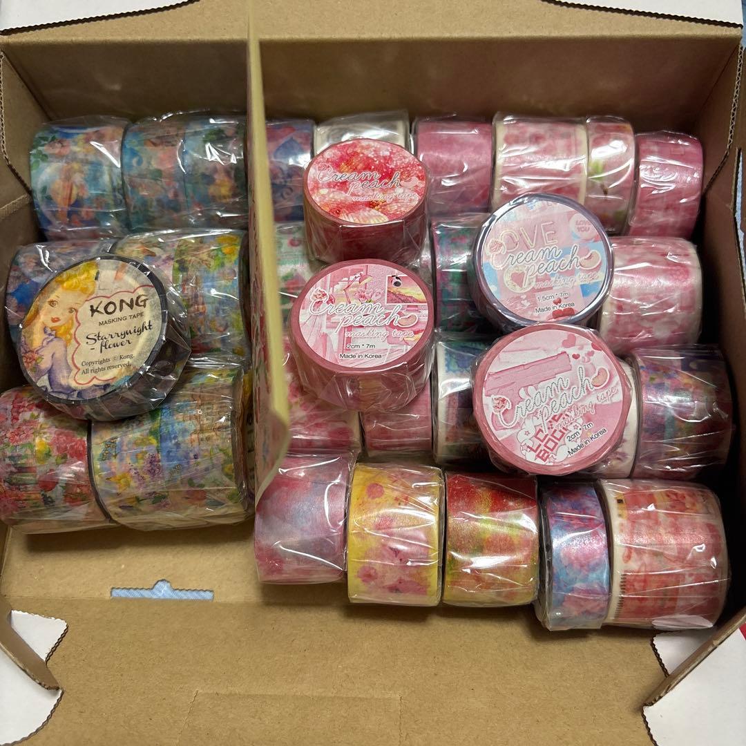 KONG 、CreamPeach マスキングテープ 複数巻