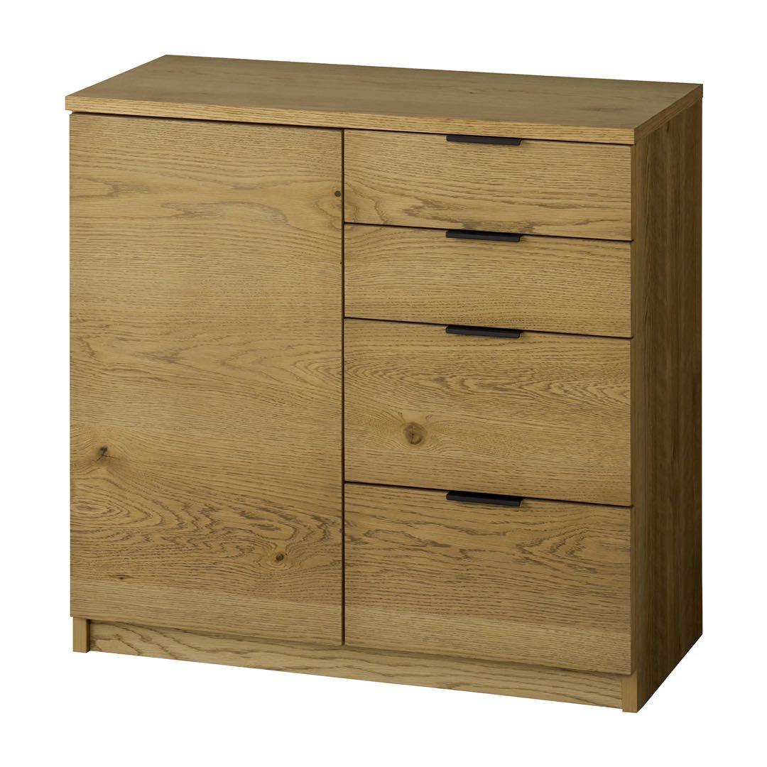 【美品】unico ADDAY(アディ)　キャビネット W800