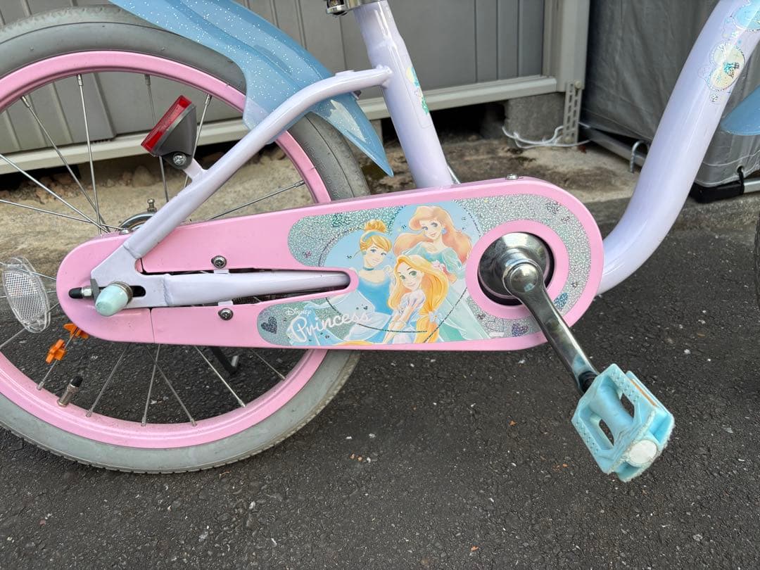 【神奈川県横浜市戸塚区】ディズニー プリンセス 自転車 女の子 子供用