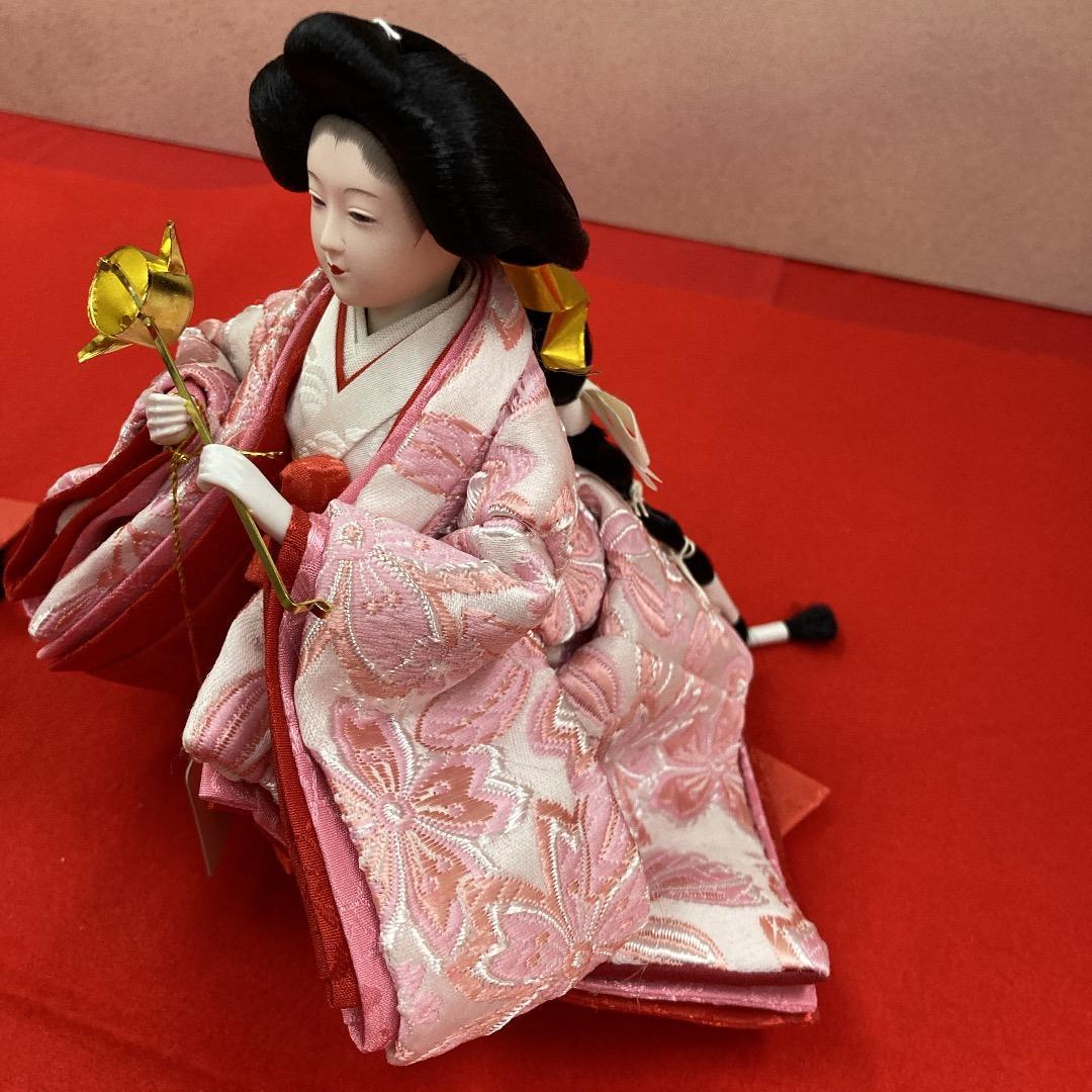 N5 可愛いピンクの衣装　小芥子官女サイズ