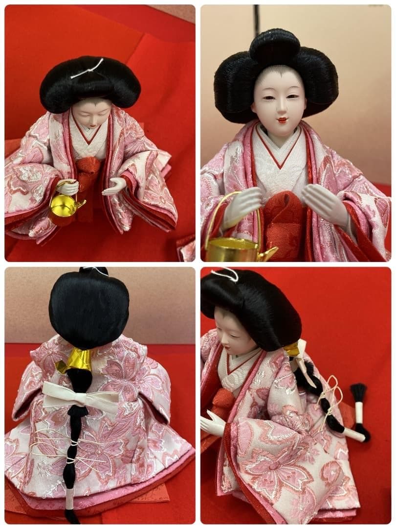 N5 可愛いピンクの衣装　小芥子官女サイズ