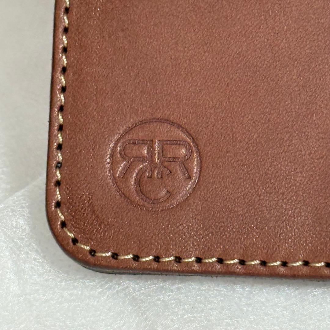 ⭐️未使用⭐️レッドムーン　二つ折り財布　ブラウン　レザー　長財布