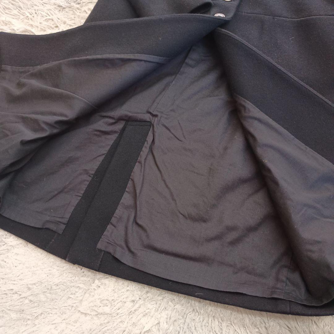 【atelier naruse】コクーンコート(2) メルトンウール 日本製 M