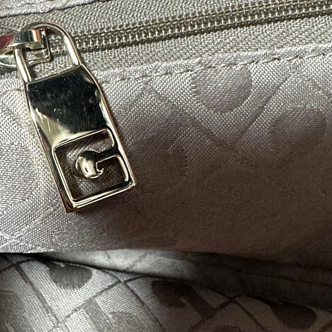 美品 GHERARDINI ソフティ　トートバッグ　総柄　大容量　A4可