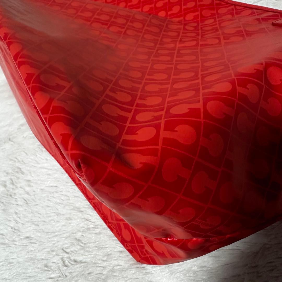 美品 GHERARDINI ソフティ　トートバッグ　総柄　大容量　A4可