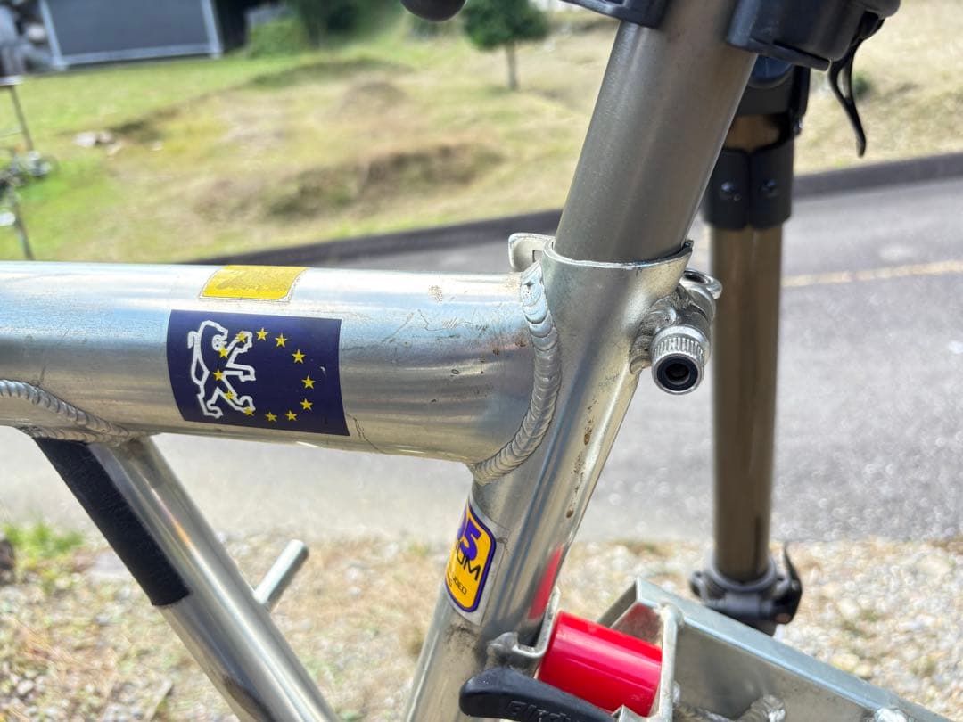 ジャンク PEUGEOT PACIFIC18フレーム/フォーク/ホイール