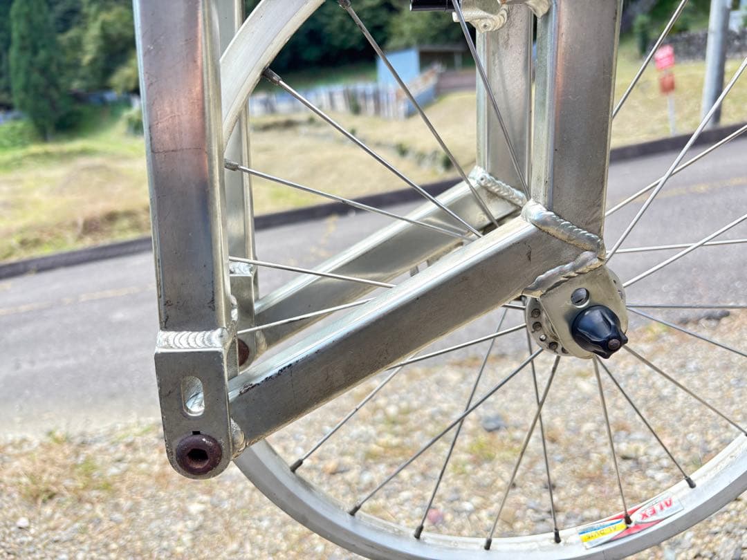 ジャンク PEUGEOT PACIFIC18フレーム/フォーク/ホイール