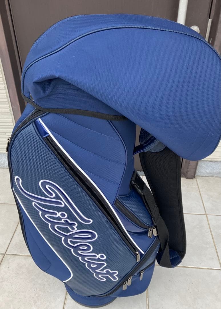 Titleist ネイビー キャディバッグ