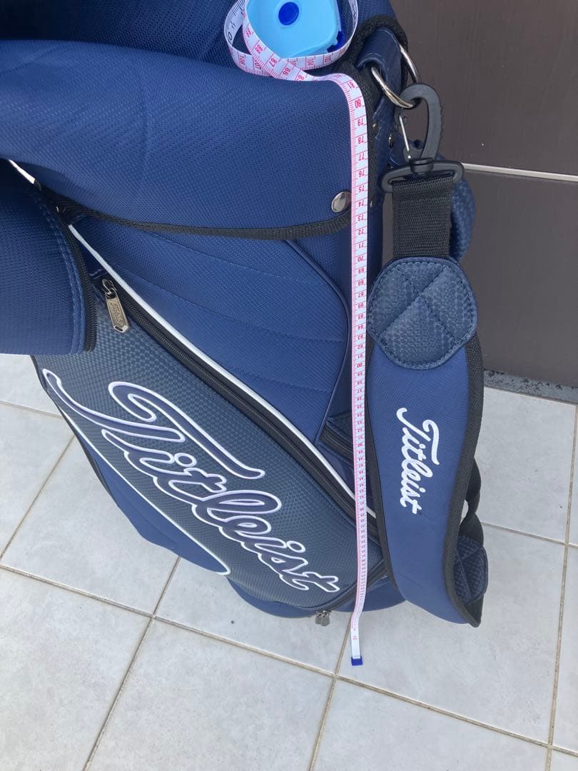 Titleist ネイビー キャディバッグ