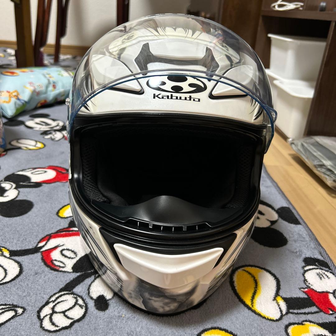 OGK KABUTO SHUMA FLAME フルフェイスヘルメットMサイズ