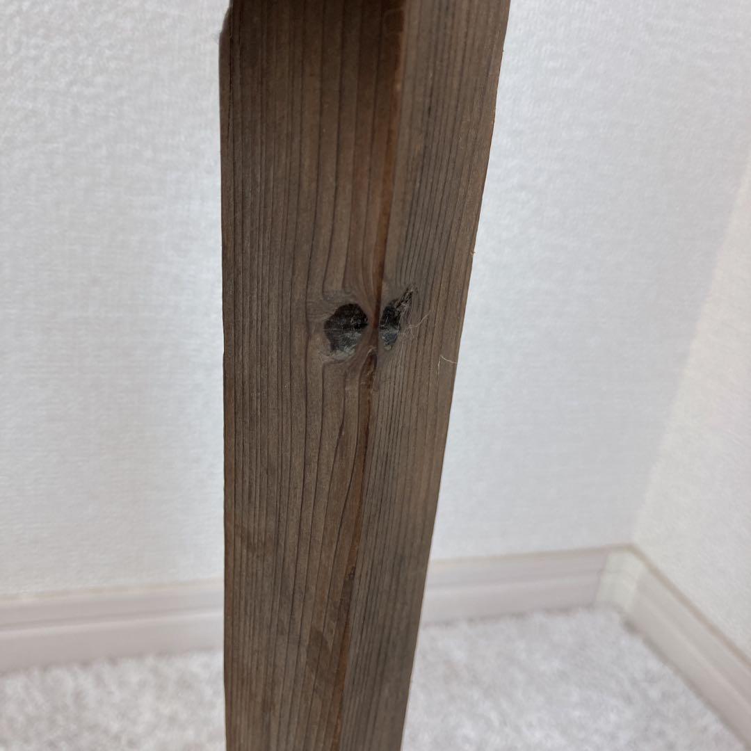 レトロ家具　丸椅子　木製スツール　古道具　古家具　昭和レトロ　飾台　アンティーク