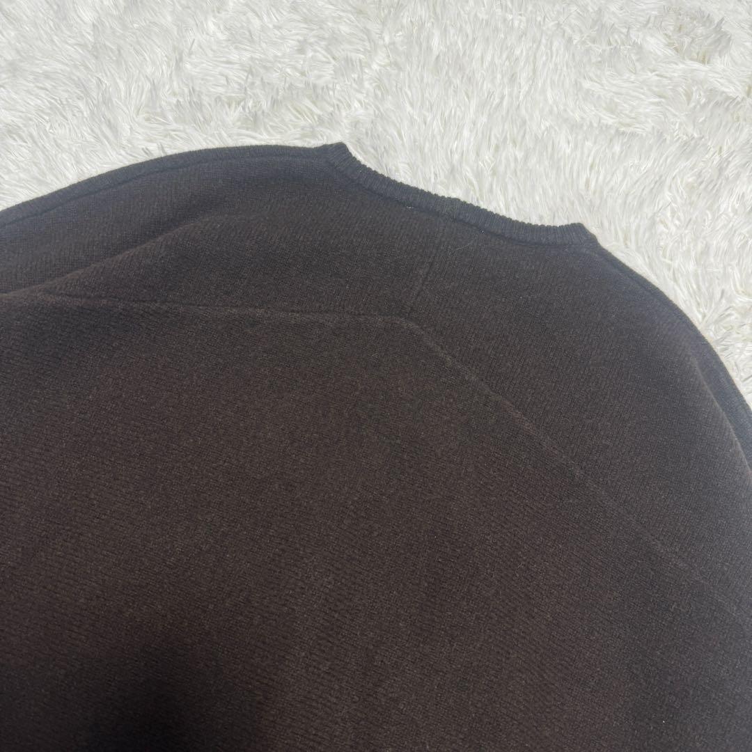 完売 新品 BEARDSLEY ヤク混ワイドニットプルオーバー 定価2.6