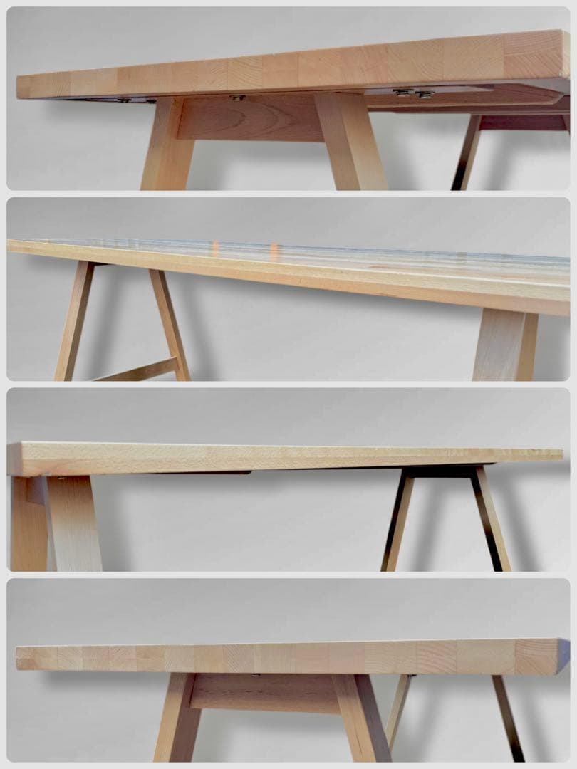 【美品】ニトリ Nコレクション ダイニング テーブル T-06 天然木 北欧